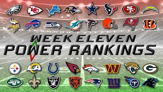 More Chaos NFL Week 11 Power Rankings [upl. by Anitan]