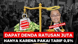 GAWAT TARIF PAJAK 05 UMKM SUDAH TIDAK BERLAKU LAGI TAHUN INI KARENA ATURAN PAJAK TARIF NORMAL [upl. by Suhsoj173]