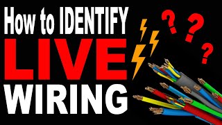 Cara Mengenal pendawaian Elektrik LIVE wayar  How to IDENTIFY LIVE wiring DIY [upl. by Elena]