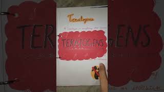 class 12 biology project effect of teratogens on embryo development 😍😍 [upl. by Gianni]