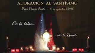 Adoración 20230914 En tu dolor veo tu Amor  Padre Eduardo Toraño [upl. by Enyamart]