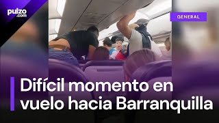 Tormenta en Barranquilla generaron caos en avión proveniente desde Medellín  Pulzo [upl. by Palladin958]