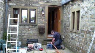 Shaped Top Composite Door installation [upl. by Newkirk706]