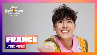 Titouan  Comme ci comme ça  🇫🇷 France  Lyric Video  Junior Eurovision 2024 [upl. by Etnelav]