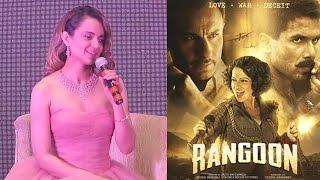 Kangana Ranaut On Rangoon Movie Review Starring Shahid Kapoor amp Saif Ali Khan [upl. by Bello372]