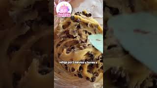 Receta de chispas de chocolate 🍫 te dejo la receta en el primer comentario galletasdemantequilla [upl. by Aihsar]