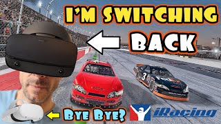 Goodbye Quest 2  Hello Rift S Am I Switching Back to this Old VR Headset in 20222023 for iRacing [upl. by Leasim]