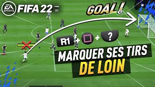 TUTO FIFA 22  MARQUER TOUS SES TIRS DE LOIN sans finition synchronisée [upl. by Janeen]