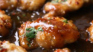 Honey Garlic Chicken  Delicious Easy Dinner [upl. by Evoy]