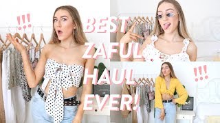 BEST ZAFUL HAUL EVER 400 huge zaful first impressions try on haul [upl. by Asemaj100]