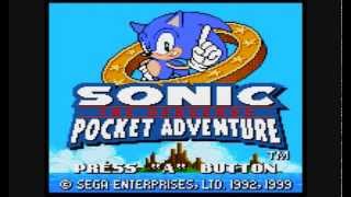 BAD GAMES Sonic Pocket Adventure Neo Geo Pocket Color [upl. by Sirronal]