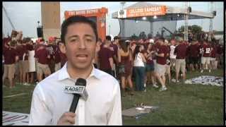 College Gameday in College Station [upl. by Ahsinan]