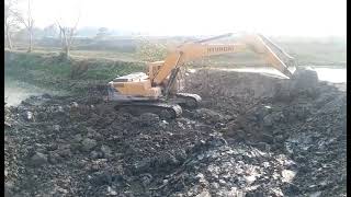 JCB Backhoe Loader Cutting Land for New Landly Road Construction jcb3dx [upl. by Rentsch]