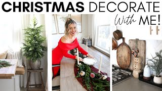 CHRISTMAS DECORATE WITH ME  HOLIDAY DECORATING IDEAS  CHRISTMAS DECORATING IDEAS 2023 [upl. by Irallih]