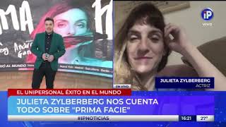 Julieta Zylberberg habla sobre Prima facie la obra que protagoniza en el Multiteatro [upl. by Ika]