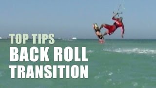 Back Loop Transition  Kitesurfing Top Tips [upl. by Ynar]