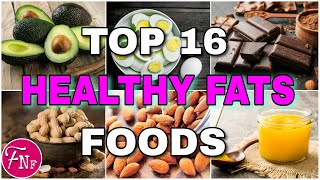 ✅ High Fat Foods  16 Healthy Fats To Add To Your Diet [upl. by Benilda702]