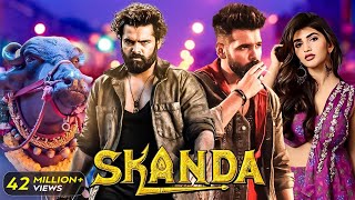 Ram Pothinenis  SKANDA 2024 New Released Full Hindi Dubbed Action Movie  Sreeleela  South Film [upl. by Moht]