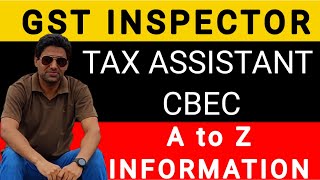 Excise Inspector amp Tax Assistant in CBECTrainingJob ProfilePromotion TransferDeputationSalary [upl. by Einahpetse]