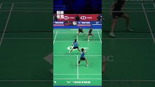 中西贵映  Kie Nakanishi incredible defensive skills badminton badmintondenmark denmarkopen2024 [upl. by Lanrev]