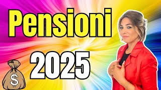 NOVITA LEGGE DI BILANCIO Pensioni 2025 [upl. by Elreath]