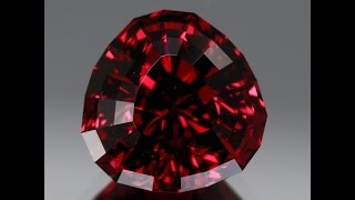 Huge Rhodolite Garnet 1324 Carats [upl. by Arratoon]