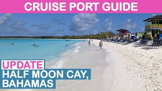 Half Moon Cay Cruise Port Guide Tips and Overview Update [upl. by Berry]