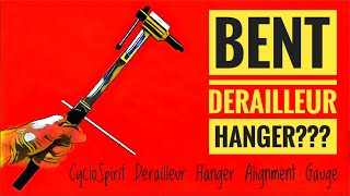 CycloSpirit Derailleur Hanger Alignment Gauge – Is My Derailleur Hanger Bent [upl. by Monahon643]