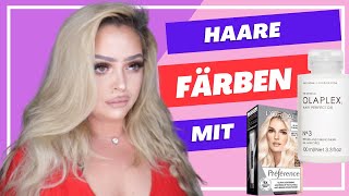 Haare färben mit olaplex loreal préférence Blondierwäsche [upl. by Derayne]