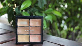 MAC Pro Conceal and Correct Palette Swatch [upl. by Odlabso]