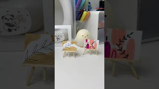 Mini canvas stand diy craft shorts [upl. by Iddo]