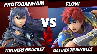 Kagaribi 11  Flow Roy Vs ProtoBanham Lucina Min Min Smash Ultimate  SSBU [upl. by Ennylhsa]