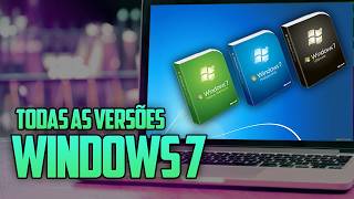 Todas as versões windows 7 2024 [upl. by Lach]