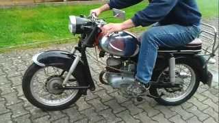 Hercules K101 Motorrad Bj59 Oldtimer 97ccm 52 PS Sachs 1003 zu Verkaufen Alter KFZ Brief [upl. by Adelaide]