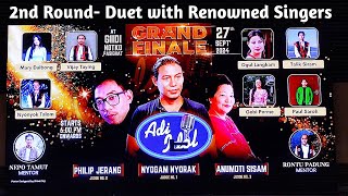 Adi Idol 2 Grand Finale Duet Round With Renowned Singers [upl. by Analah]