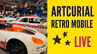 Retromobile 2020 Artcurial preview Paris Auction [upl. by Lamee]