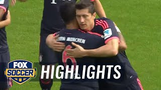 FSV Mainz 05 vs Bayern Munich  2015–16 Bundesliga Highlights  FOX SOCCER [upl. by Sajovich]