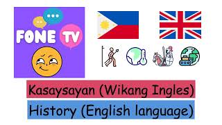 Kasaysayan Wikang Ingles tlen [upl. by Nwahc]