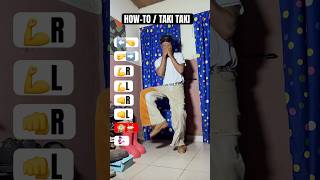 How to do the TAKI TAKI DANCECHALLENGE 🔥❌ cringe shorts tutorial dance youtubeshorts [upl. by Wallas]