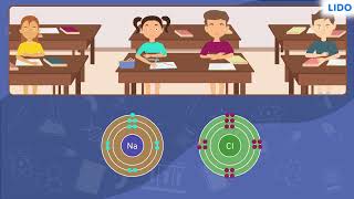 Formation of Electrovalent bond  Atomic Structure and Chemical bonding  Class 9 Chemistry ICSE [upl. by Merton]