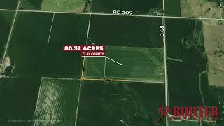 8032 Acres Clay County Nebraska Pivot Irrigated Land [upl. by Breanne640]