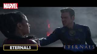 MARVEL  Eternals  Ikaris against other Eternals full final fight scene [upl. by Horodko976]