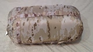 Saco de Dormir del Ejército Español  Spanish Armys Sleeping Bag [upl. by Armalda983]