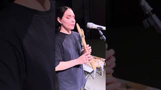 Olena UUTAi Soundcheck before concert 💥 Jaw harp [upl. by Alamaj]