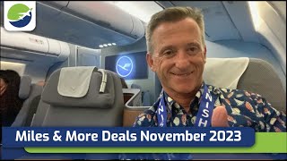 Miles and More l Phantastische Deals im November 🤩✈️💰l lufthansa [upl. by Rahas102]