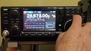 icom ic 7300 venta1 [upl. by Raddatz]