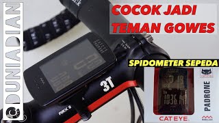 REVIEW SPIDOMETER SEPEDA CATEYE PADRONE BLACK EDITION CCPA100W  duniadianSEPEDAHAN 1 [upl. by Dorelle121]