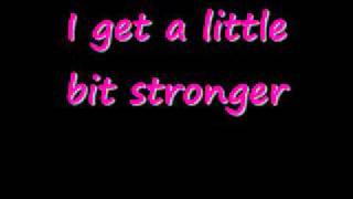 A Little Bit Stronger Sara Evans Lyrics [upl. by Pryce]