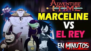 MARCELINE CONTRA LOS VAMPIROS  ESTACAS HORA DE AVENTURA RESUMEN EN MINUTOS [upl. by Derreg]