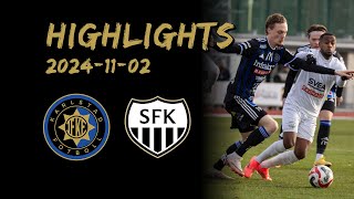 Highlights — Karlstad Fotboll  Sollentuna FK [upl. by Tchao]